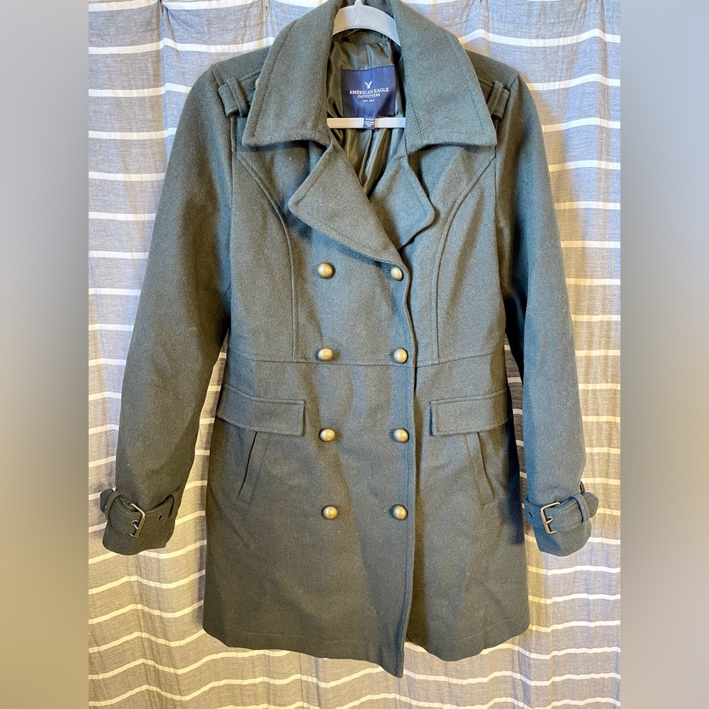 American Eagle - Women's Long Peacoat - Jacket